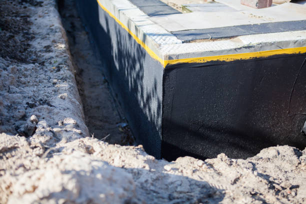 Residential Waterproofing installation at a Fairwater, WI home by SJ Waterproofing Pros